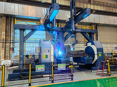 液壓支架機器人焊接系統